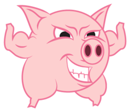Piggy the pig sticker #14509884