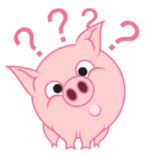 Piggy the pig sticker #14509886