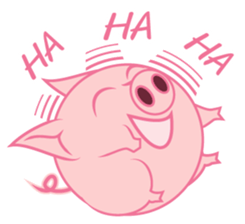 Piggy the pig sticker #14509887