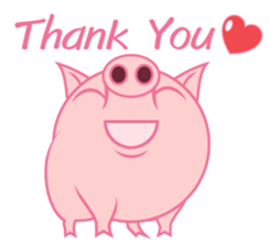Piggy the pig sticker #14509888