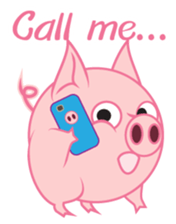 Piggy the pig sticker #14509891