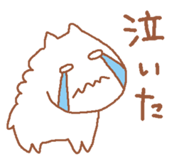 It is a cute horse illustrations 6 sticker #14510566