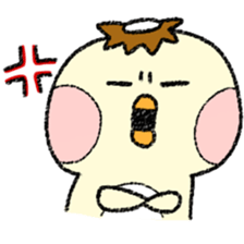 Pudding Kappa2 - Happy Kappa sticker #14510734