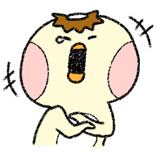 Pudding Kappa2 - Happy Kappa sticker #14510741