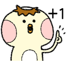 Pudding Kappa2 - Happy Kappa sticker #14510745