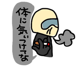 every day helmet boy3 healthcare version sticker #14510795