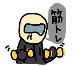 every day helmet boy3 healthcare version sticker #14510796