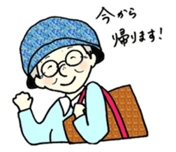 My grandmother part.2 sticker #14511175