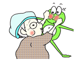 My grandmother part.2 sticker #14511190