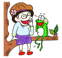 My grandmother part.2 sticker #14511197