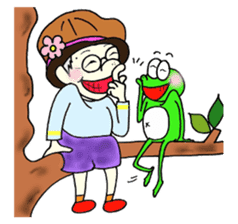 My grandmother part.2 sticker #14511197