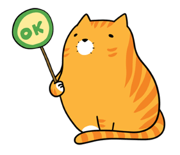 Fat Cat UI sticker #14511304
