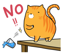 Fat Cat UI sticker #14511305