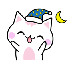 Cute Kitten Expression Sticker sticker #14511657