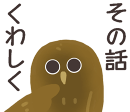 Chick and Owl and Chicken.3 sticker #14512170