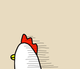 Chick and Owl and Chicken.3 sticker #14512181