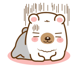 Mr.Boo Cutie bear + sticker #14512205