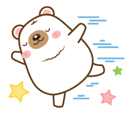 Mr.Boo Cutie bear + sticker #14512207