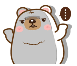 Mr.Boo Cutie bear + sticker #14512211