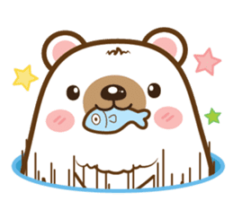Mr.Boo Cutie bear + sticker #14512214