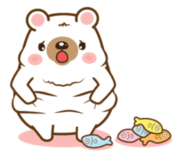 Mr.Boo Cutie bear + sticker #14512218
