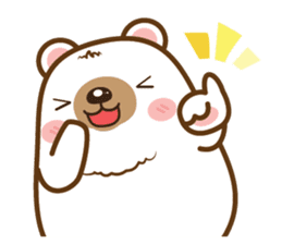 Mr.Boo Cutie bear + sticker #14512220