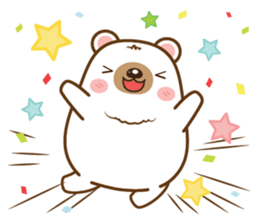 Mr.Boo Cutie bear + sticker #14512222