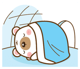 Mr.Boo Cutie bear + sticker #14512230