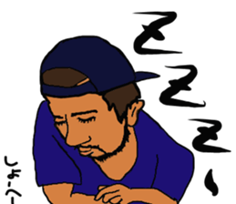 Friends man man man sticker #14513066