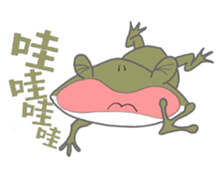 Froggy's happy holiday sticker #14513462