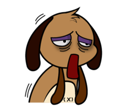 Funny Dogs Enjoying Life With Dogs sticker #14513524