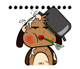 Funny Dogs Enjoying Life With Dogs sticker #14513546