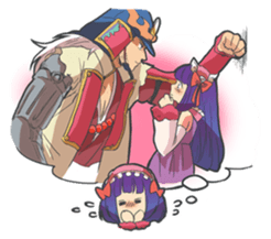 18-kin-curry's Mascots 2 sticker #14513704