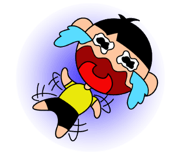 Boy Wants to be a Man sticker #14513899