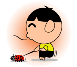 Boy Wants to be a Man sticker #14513904