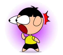 Boy Wants to be a Man sticker #14513907