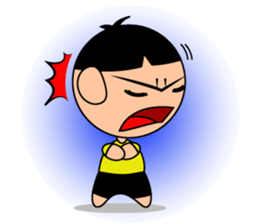 Boy Wants to be a Man sticker #14513908