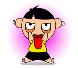 Boy Wants to be a Man sticker #14513910