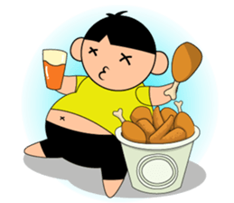 Boy Wants to be a Man sticker #14513920