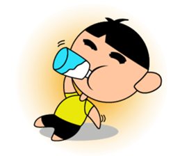 Boy Wants to be a Man sticker #14513924