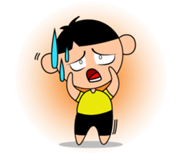 Boy Wants to be a Man sticker #14513926