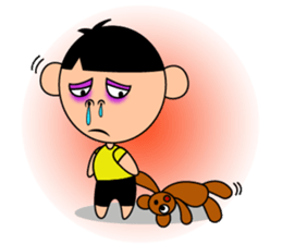 Boy Wants to be a Man sticker #14513929