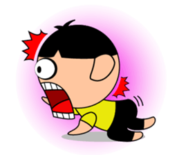 Boy Wants to be a Man sticker #14513931