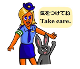 Mr.Shadow and black bunny sticker #14514120