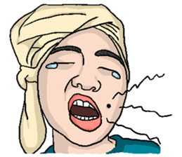 Old monther just get pretty.(Part1) sticker #14514210