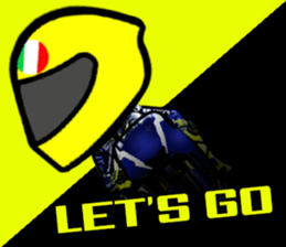 RACE FAN! BIKE! RACE! I LIKE motorcycle! sticker #14514239