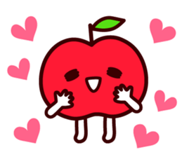 I give an apple sticker #14514887