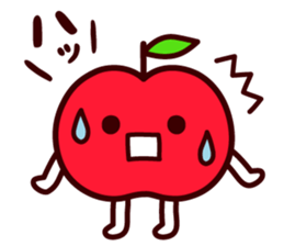 I give an apple sticker #14514900