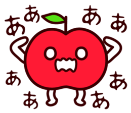 I give an apple sticker #14514904