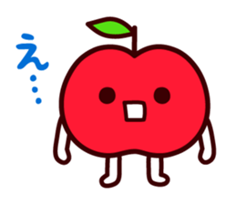 I give an apple sticker #14514905